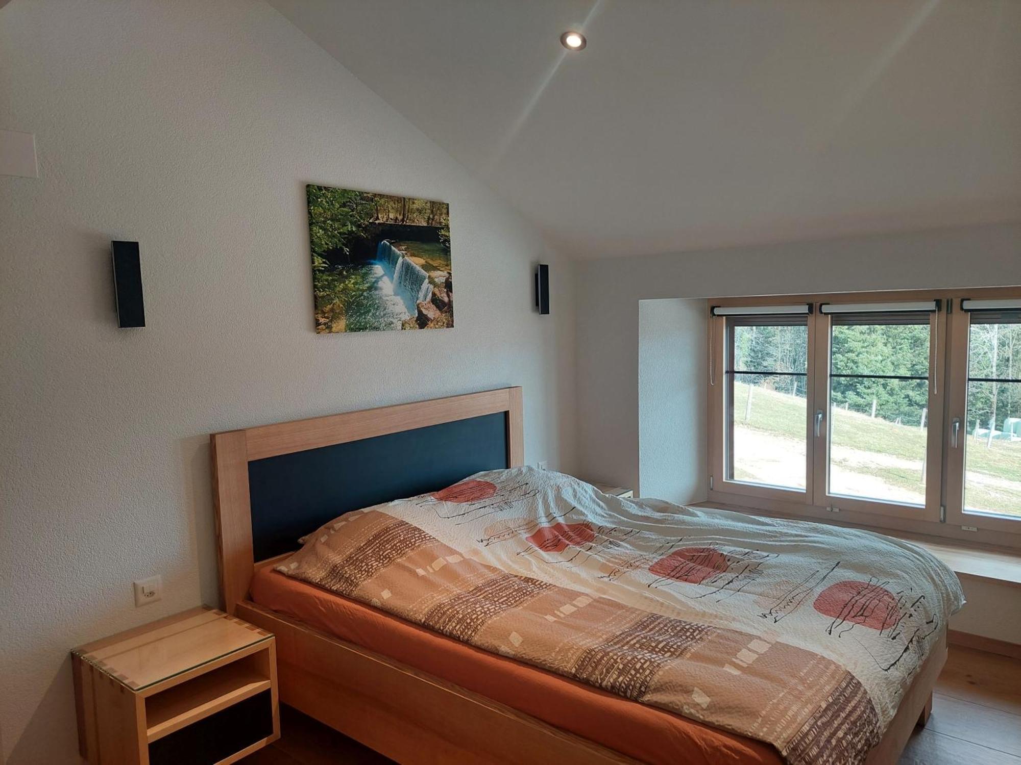 B&B La Ferme De Pouillerel La Chaux De Fonds Exteriör bild
