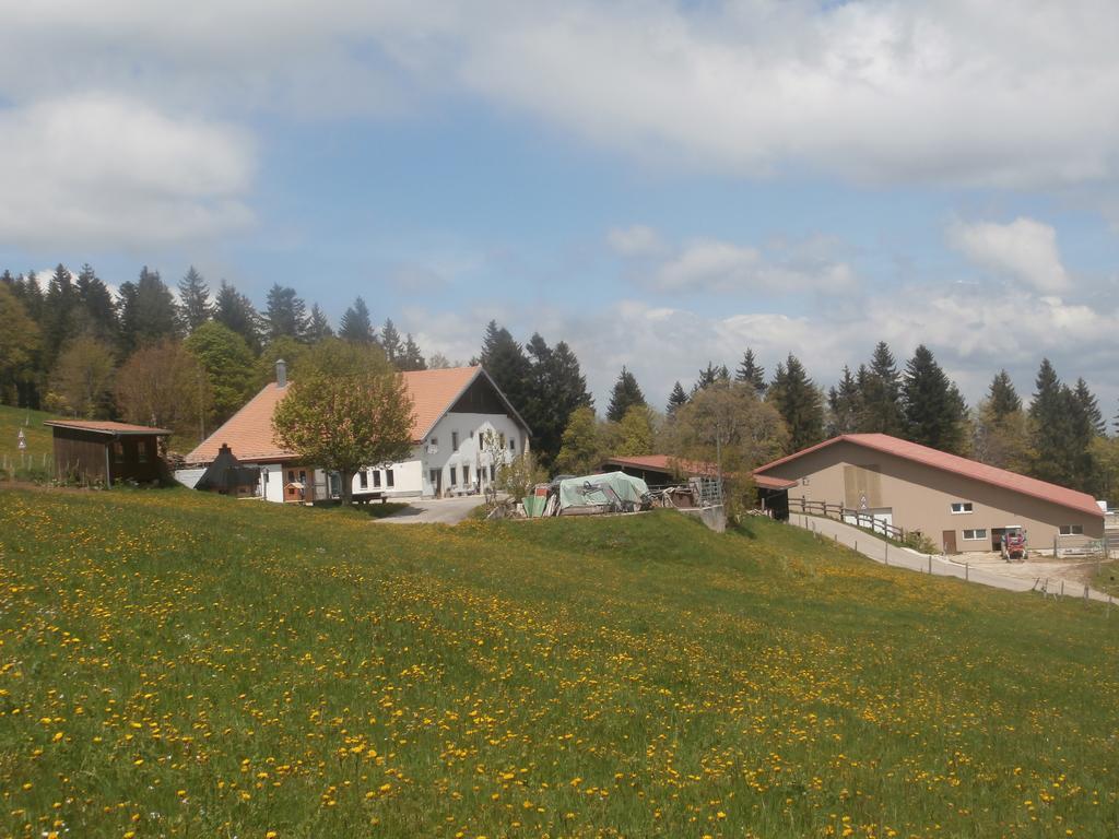 B&B La Ferme De Pouillerel La Chaux De Fonds Exteriör bild